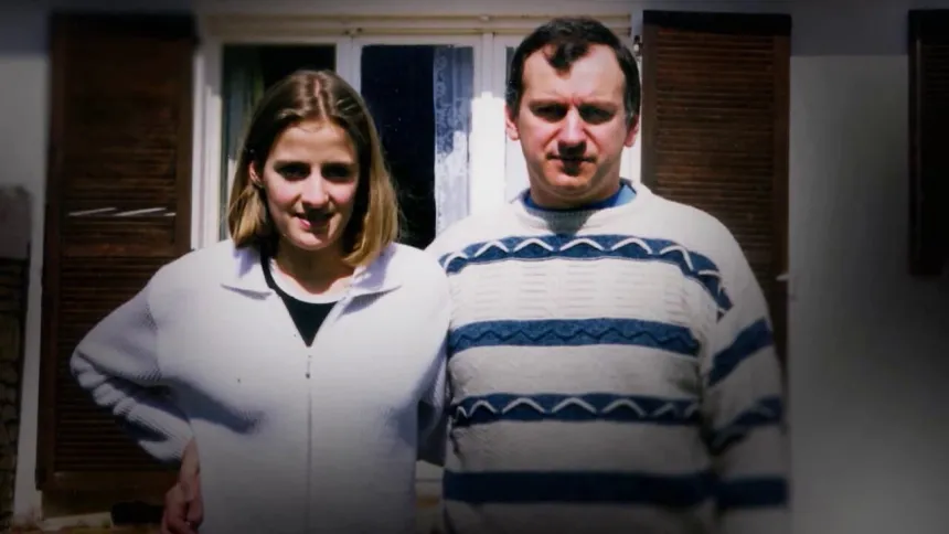 Dennis Mannechez et sa fille aînée Virginie