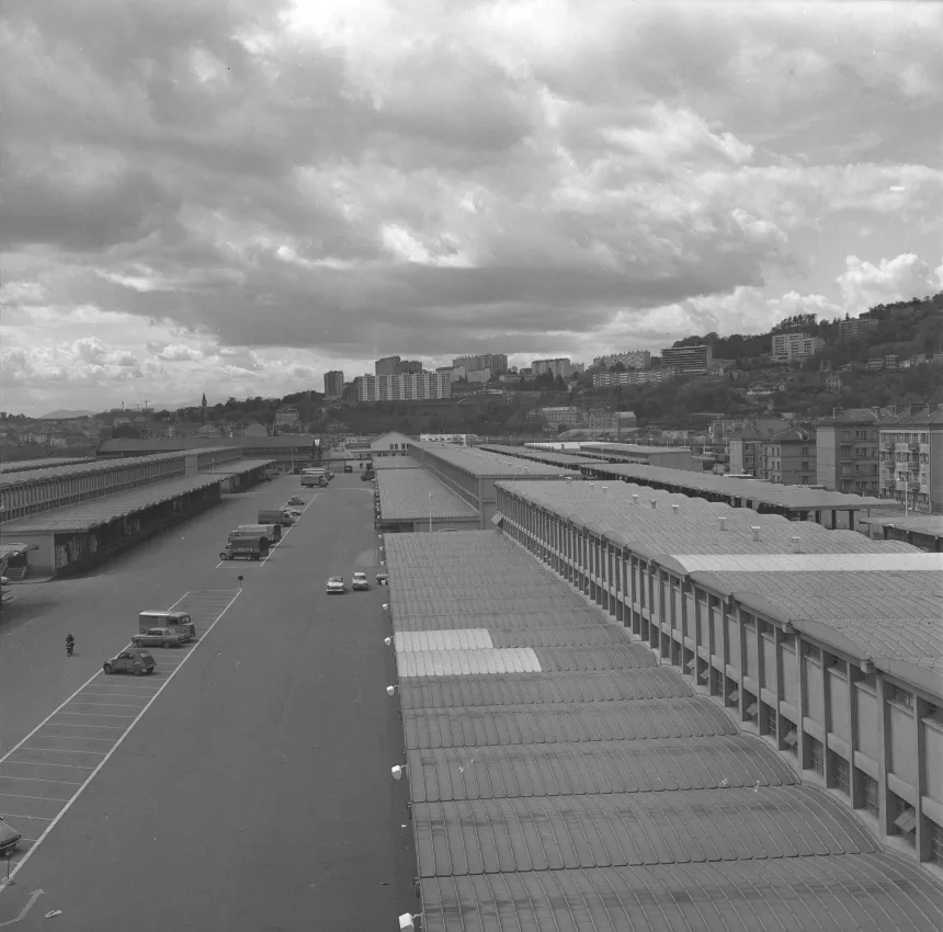 Marché-gare à Perrache