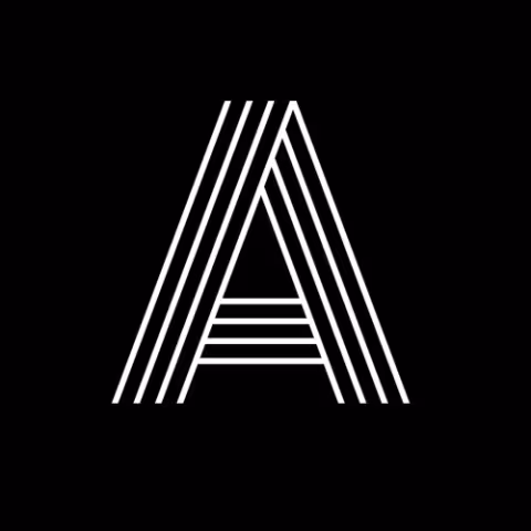 1ère lettre de l'alphabet stylisée