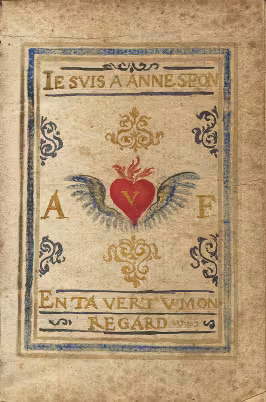 Marque de provenance d'Anne Spon