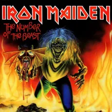 Pochette de l'album d'IRON MAIDEN: The number of the beast